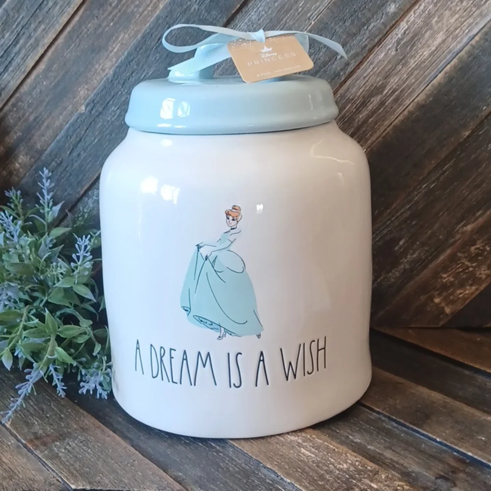 DISNEY RAE DUNN PRIMCESS A DREAM IS A WISH - Picture 1 of 7